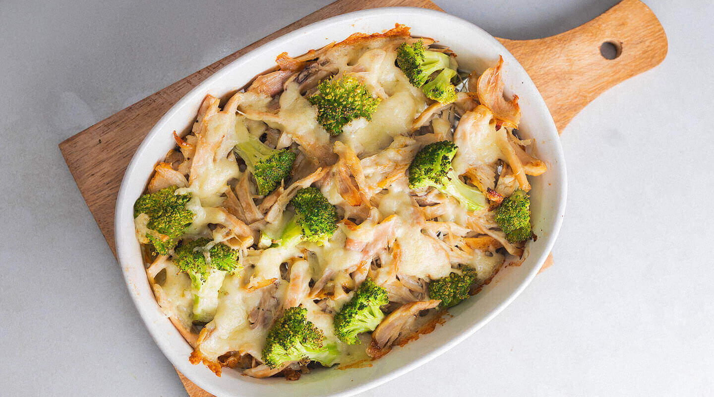 Pollo Horneado con Brocoli